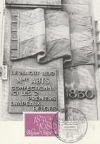 FDC Eerste Belgische vlaggen 1830, Ophalen of Verzenden