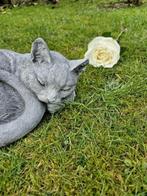 poes beton, Tuin en Terras, Ophalen of Verzenden, Nieuw, Beton, Dierenbeeld