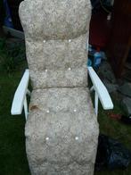 vintage  2 x frame opvouw-verstelbare ligstoelen, Ophalen, Gebruikt, Aluminium, Verstelbaar