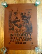 Sérigraphie du groupe de metalcore Integrity, Rot In Hell, Antiquités & Art, Enlèvement ou Envoi
