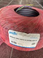 Preflex - flexibele buis Ø20mm met VOB 5G2,5mm² - 50m, Doe-het-zelf en Bouw, Ophalen, Nieuw, Kabel of Snoer