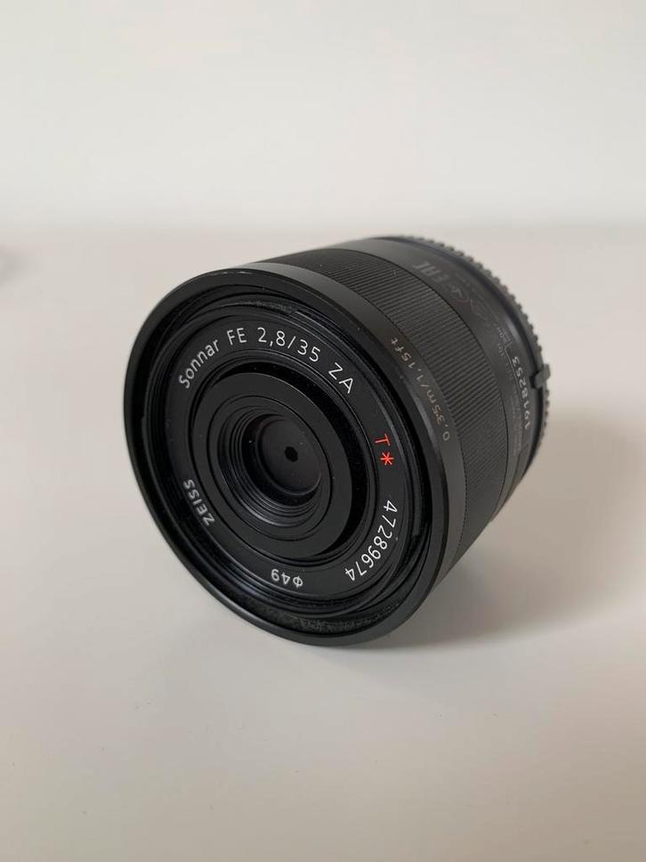 Sony SEL FE 35mm F2.8 ZA Sonnar T*, Audio, Tv en Foto, Foto | Lenzen en Objectieven, Zo goed als nieuw, Groothoeklens, Ophalen