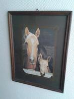 Houten kader paarden, Huis en Inrichting, Ophalen of Verzenden