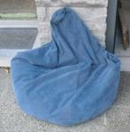 pouf - zitzak, Ophalen of Verzenden, Gebruikt, Blauw, Zitzak