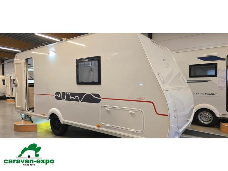 STERCKEMAN 460CP EASY, Caravans en Kamperen, Caravans, Bedrijf, tot en met 4, 750 - 1000 kg, Sterckeman, 5 tot 6 meter