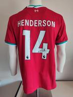 Jordan Henderson gesigneerd Liverpool shirt met coa, Ophalen of Verzenden, Nieuw, Shirt