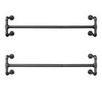 2 wandkledingrekken, Huis en Inrichting, Woonaccessoires | Kapstokken, Ophalen, Zo goed als nieuw