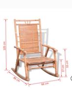 Schommelstoel, Ophalen, Nieuw, Hout