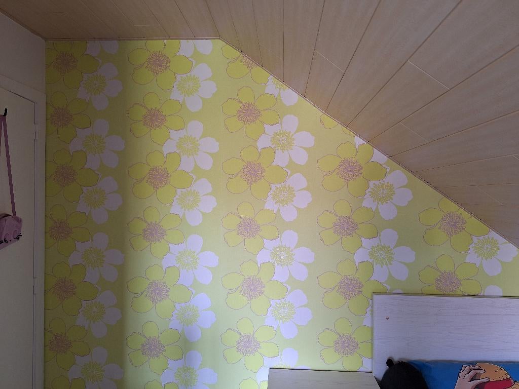 Behangpapier, Huis en Inrichting, Stoffering | Behang, Wit, Groen, 10 tot 25 m², Ophalen