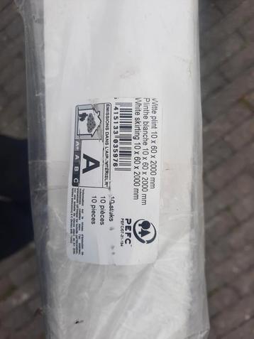 mdf plinten, Enlèvement, Comme neuf, MDF, Plinthes