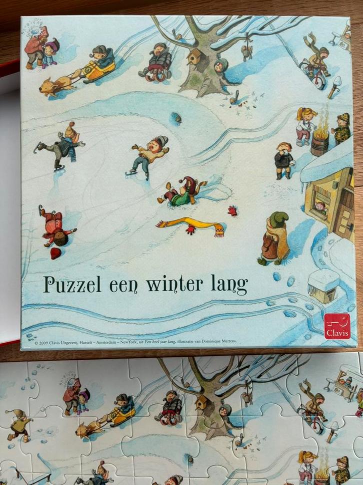 Clavis - Puzzle - 50 stukken, Kinderen en Baby's, Speelgoed | Kinderpuzzels, Zo goed als nieuw, Ophalen of Verzenden