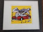 Herman brood testarossa, Antiek en Kunst, Kunst | Litho's en Zeefdrukken, Ophalen