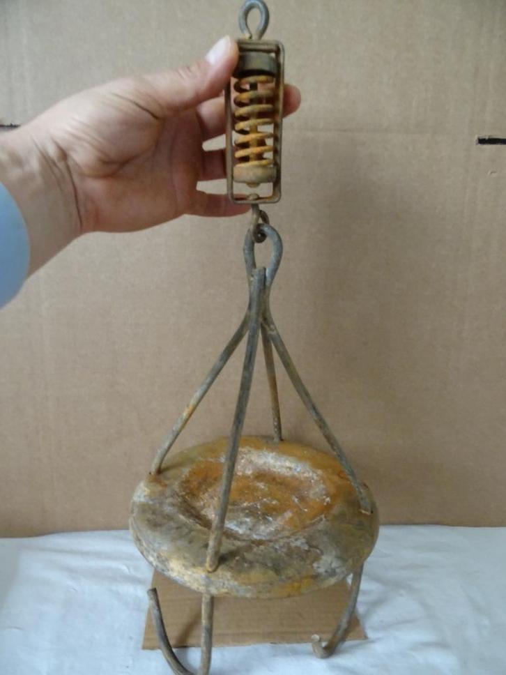 Zeepbakje mijnen kledinghanger mijnen Volkskunst antiek 1940, Antiek en Kunst, Antiek | Overige Antiek, Ophalen of Verzenden