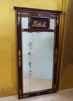 Antieke Napoleon spiegel, Antiquités & Art, Antiquités | Miroirs, Rectangulaire, 150 à 200 cm, 50 à 100 cm, Enlèvement