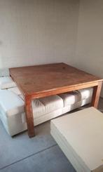 Teak tafel 8 plaatsen, Huis en Inrichting, Tafels | Eettafels, Ophalen, Gebruikt, 150 tot 200 cm, Vijf personen of meer