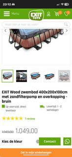 Prachtig zwembad met overkapping !, Tuin en Terras, Ophalen, Zo goed als nieuw