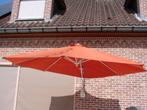 terras  hangparasol, Tuin en Terras, Parasols, Ophalen, Gebruikt, Muurparasol, Kantelbaar