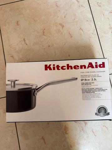 Lot de 3 casseroles KitchenAid, Electroménager, Enlèvement, Comme neuf