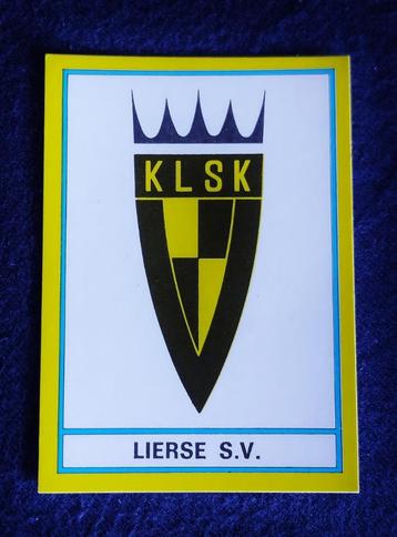 Panini sticker voetbal ' FB 1975 - embleem Lierse '  -nieuw- beschikbaar voor biedingen