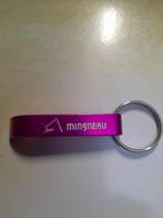 Donkerroze sleutelhanger flessenopener van Migneau, Ophalen of Verzenden, Nieuw, Merk