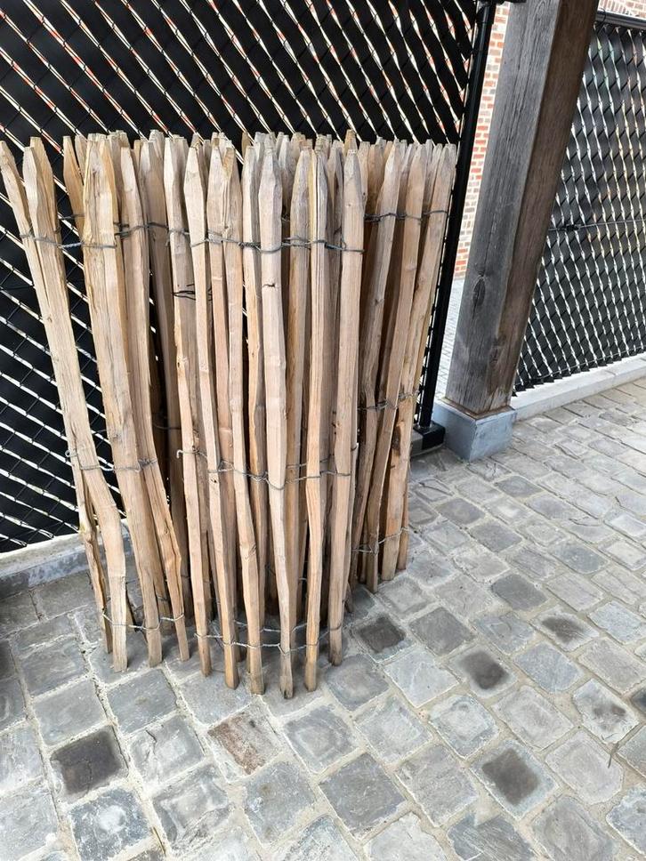 Kastanje hekwerk, schapenhek 1m20, Tuin en Terras, Tuinhekken en Hekwerk, Zo goed als nieuw, Ophalen