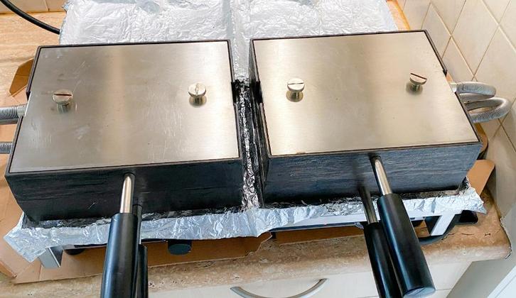 Wafelijzer Krampouz Matt, Elektronische apparatuur, Wafelijzers, Uitneembare platen, Ophalen of Verzenden