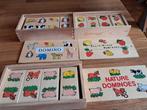 Houten domino spelletjes, Kinderen en Baby's, Ophalen of Verzenden, Zo goed als nieuw
