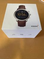 Smartwatch Fossil, Handtassen en Accessoires, Smartwatches, Ophalen, Fossil, Zo goed als nieuw, Zilver