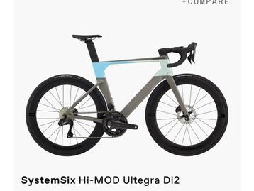 Gezocht! SystemSix Ultegra Di2 STEALTH GREY taille 56/58
