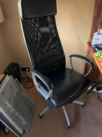 Ikea bureaustoel, Huis en Inrichting, Ophalen, Gebruikt, Zwart, Bureaustoel