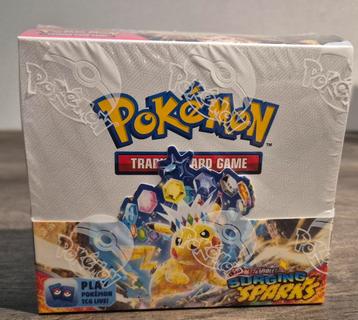 pokémon surging sparks booster box sealed beschikbaar voor biedingen