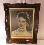 Mooi Antieke Houten Artdeco Fotolijst - 52x42 / 40x30, Ophalen of Verzenden, Zo goed als nieuw