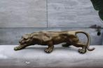 bronzen panter gesigneerd BARYE., Antiek en Kunst, Ophalen, Brons