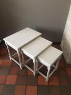 3 delige bijzettafeltjes, Ophalen, Zo goed als nieuw