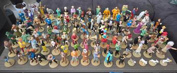 Tintin 107x Moulinsart figurenboekje + certificaat  beschikbaar voor biedingen