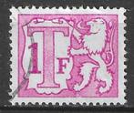 Belgie 1966G - OBP 66TX - Takszegel 1 F. (ST), Verzenden, Gestempeld
