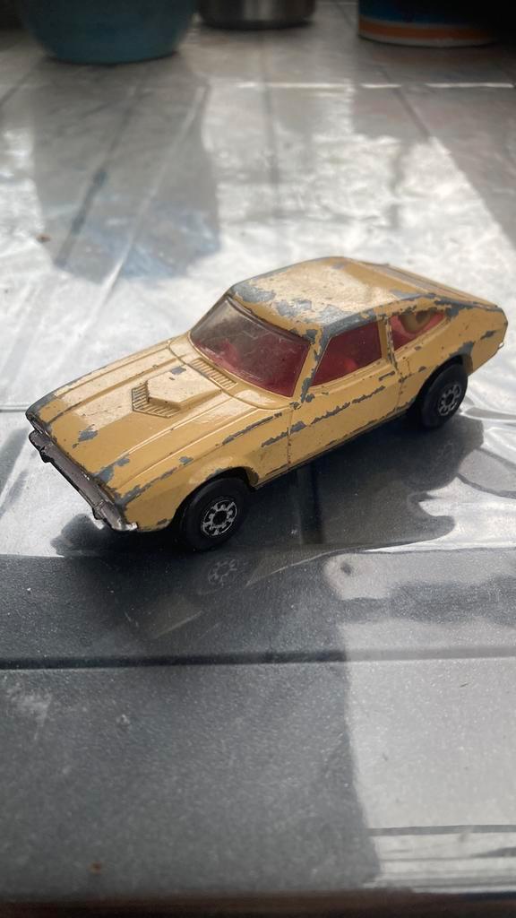 Vintage Matchbox Super Kings Ford Capri II, Hobby en Vrije tijd, Modelauto's | 1:32, Gebruikt, Auto, Matchbox, Ophalen