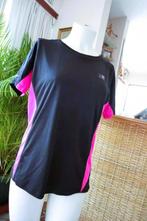 sportief zwart & roze keurig T-shirt, Karrimor, Zwart, Maat 42/44 (L), Ophalen of Verzenden