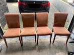 A DONNER EXPRESS - 4 chaises, Ophalen, Hout, Gebruikt, Bruin