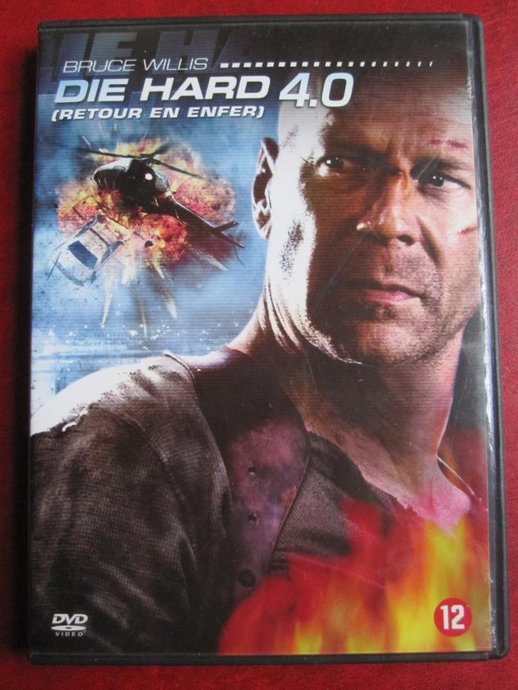 Die Hard 4.0 (2007), Cd's en Dvd's, Dvd's | Actie, Zo goed als nieuw, Actie, Vanaf 12 jaar, Ophalen of Verzenden