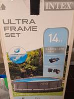 Zwembad Intex Ultra Frame Set Rond 427x107, Rond, Gebruikt, Ophalen