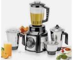 1000W SET 5-in-1 Mixer Blender Juicer 1.5L + bekers rvs, Ophalen of Verzenden, Nieuw, Powerblender