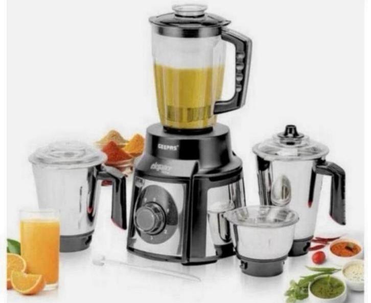1000W SET 5-in-1 Mixer Blender Juicer 1.5L + bekers rvs, Elektronische apparatuur, Blenders, Nieuw, Powerblender, Ophalen of Verzenden