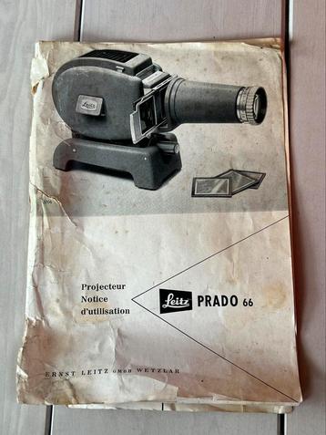 Leitz Prado 66 diaprojector, Enlèvement, 1940 à 1960, Projecteur