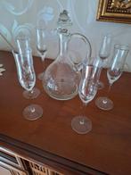 Karaf met 6 glazen, Collections, Verres & Petits Verres, Comme neuf, Enlèvement