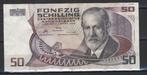 Oostenrijk nationale bank 1 banknote 50 shilling, Verzenden, Oostenrijk