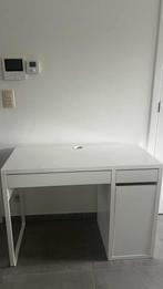 Bureau Ikea Malm wit, Huis en Inrichting, Bureaus, Ophalen, Bureau