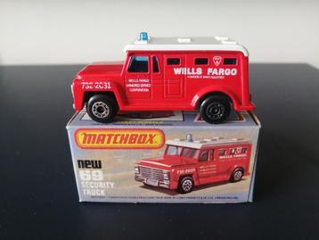 Lesney Matchbox Superfast #69 Security Truck in doosje  beschikbaar voor biedingen