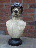 statue d un buste chien pilote de voiture ancienne , nouveau, Maison & Meubles, Enlèvement ou Envoi, Neuf