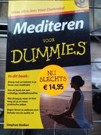 Mediteren voor dummies, Livres, Psychologie, Comme neuf, Enlèvement ou Envoi